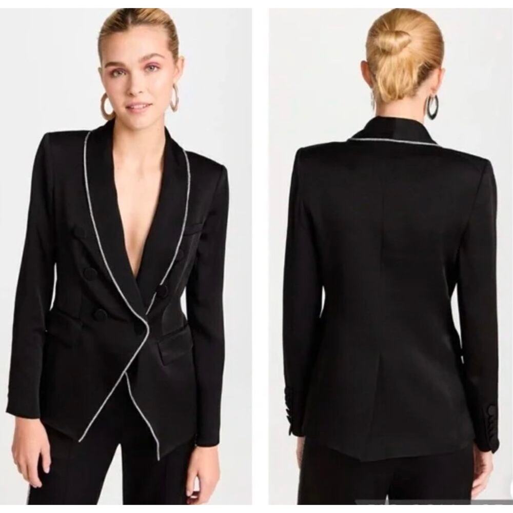 NWT never worn Veronica Beard Satin “Jagger” Dickey Jacket